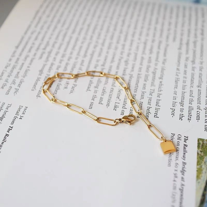 Padlock Chain Bracelet