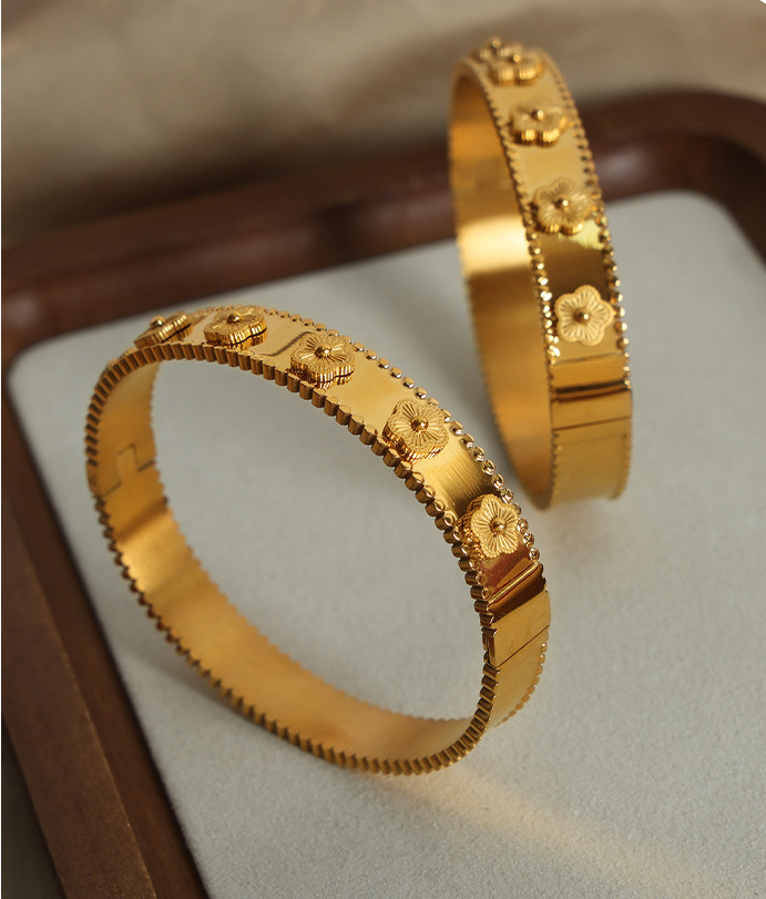 Flower Stone Bracelet