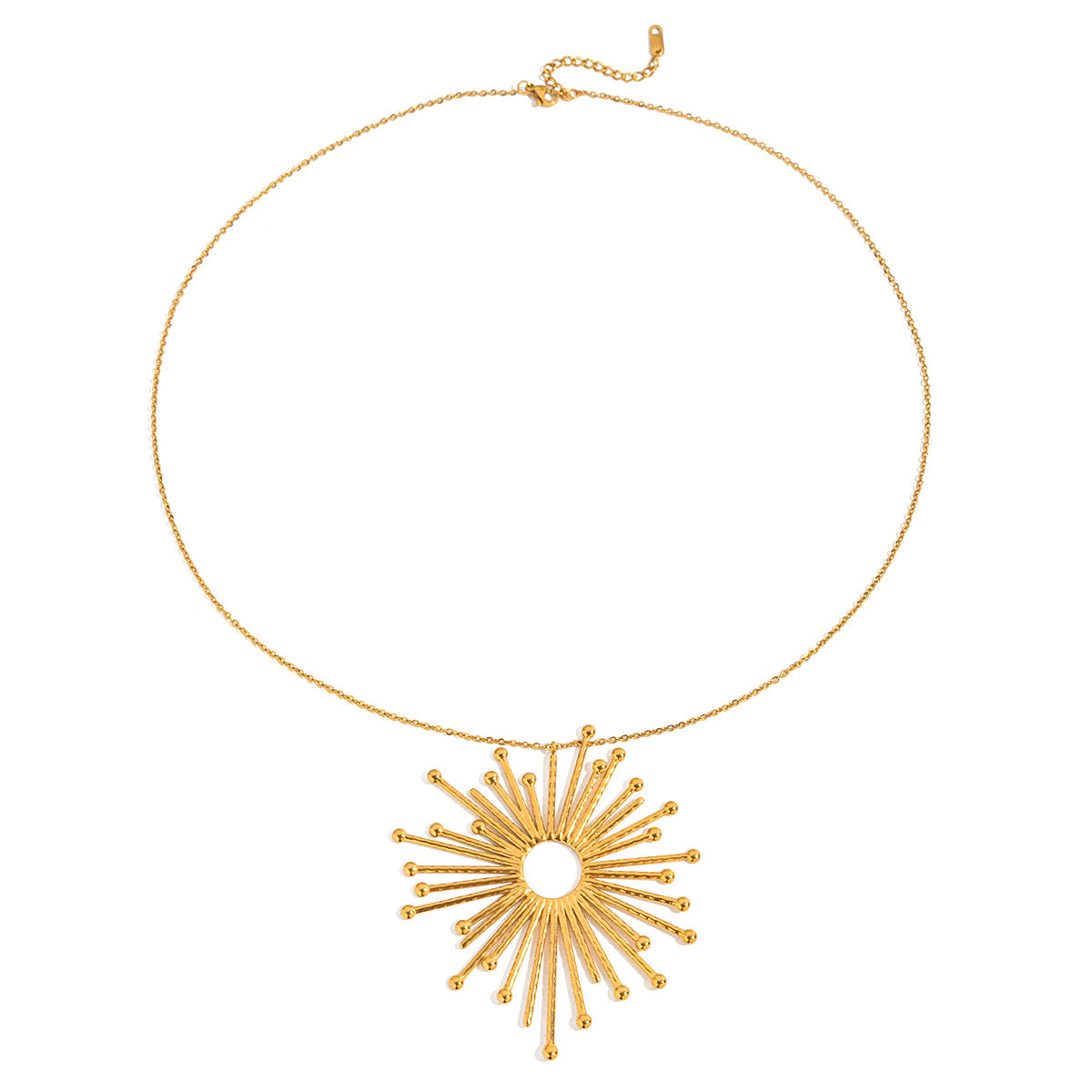 Aura Burst Pendant Necklace