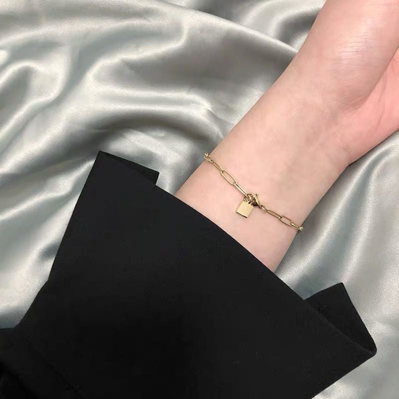 Padlock Chain Bracelet