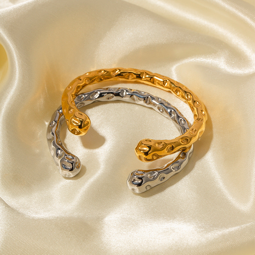 Ridged Surface Bracelet