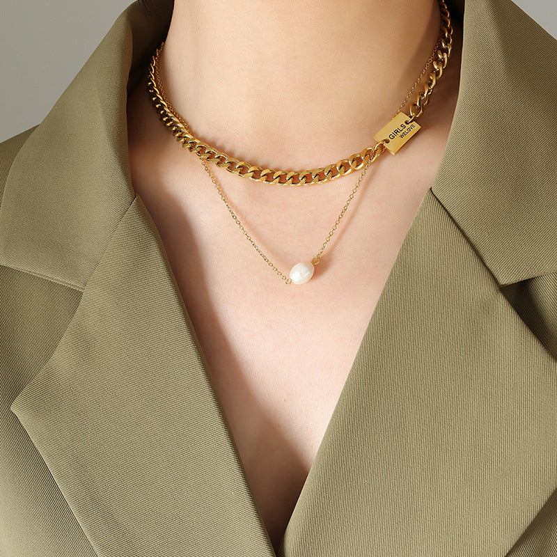 Radiant Double Layer Necklace