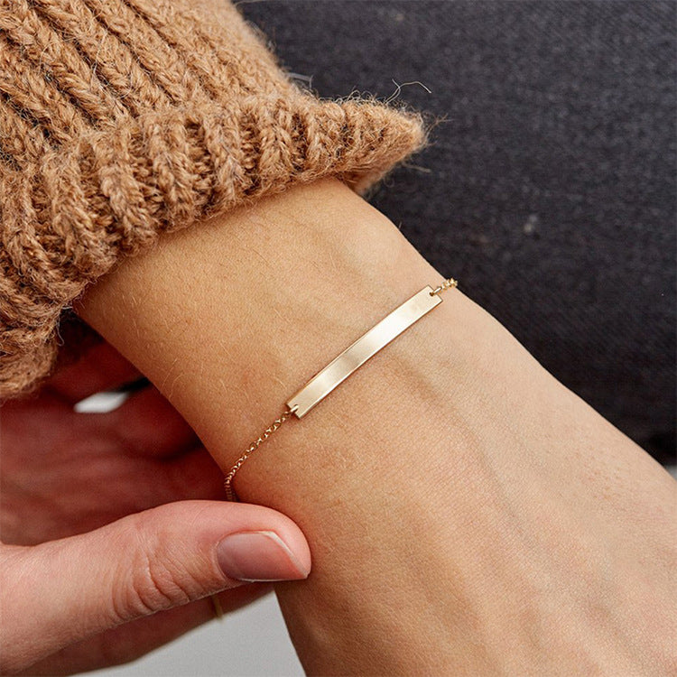 Rectangular Bar Bracelet