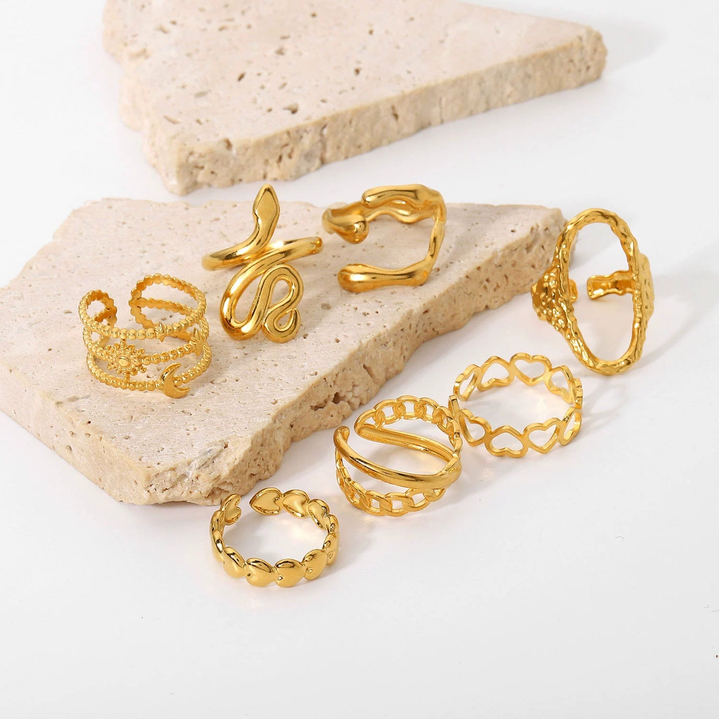 Tabitha Ring - Gold Ring | Waterproof & Tarnish-Free