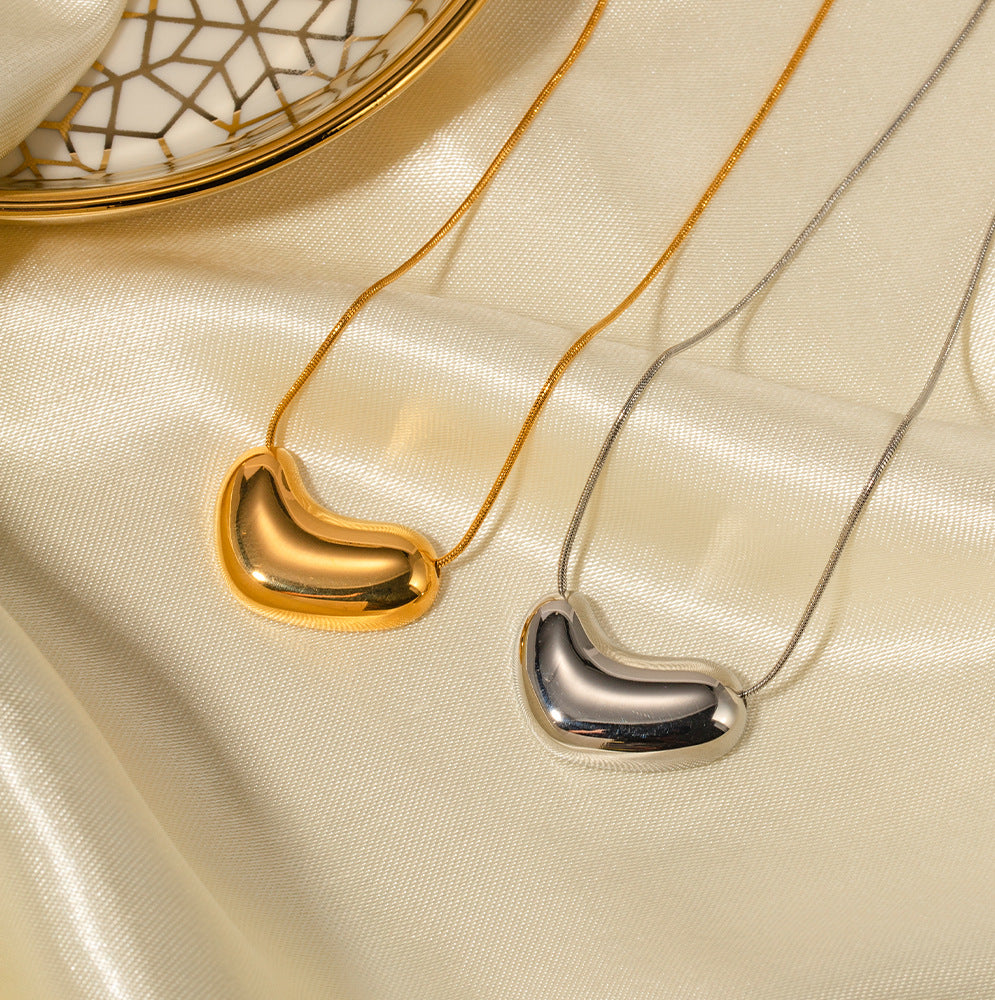 Solid Heart Necklace