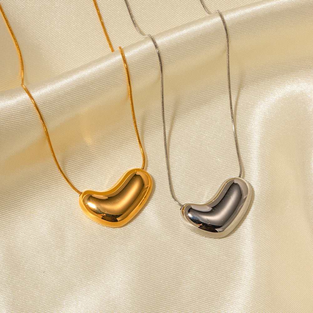 Solid Heart Necklace