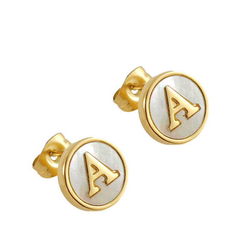 Alphabet Earring