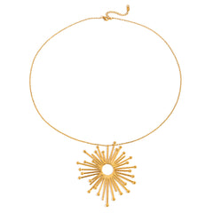Aura Burst Pendant Necklace