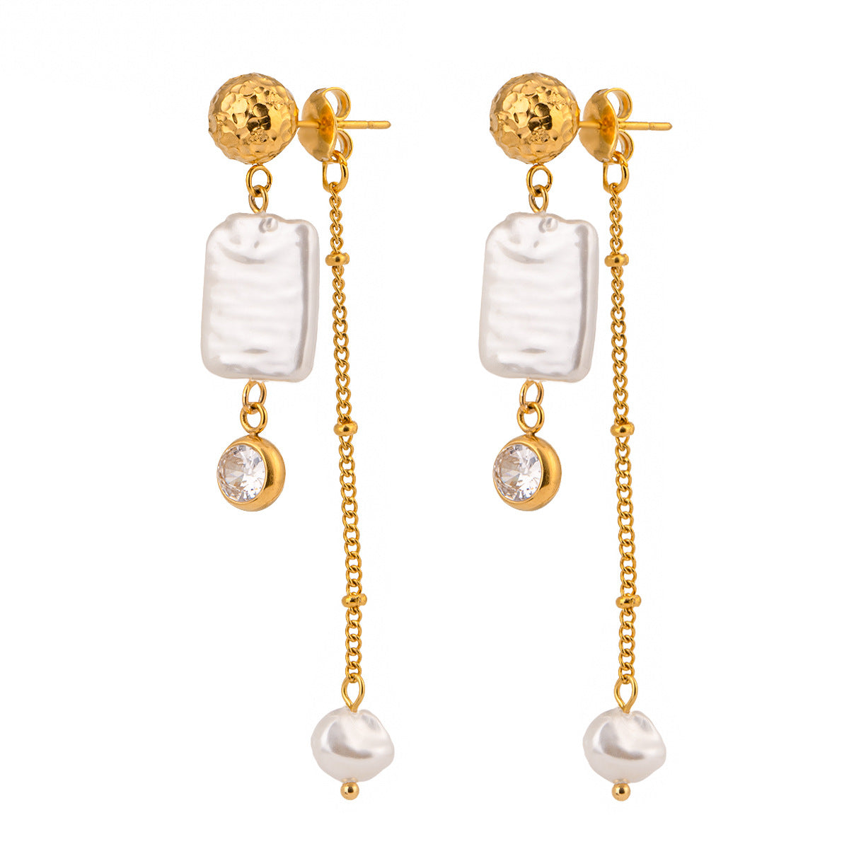 Opulent Pearl Dangles