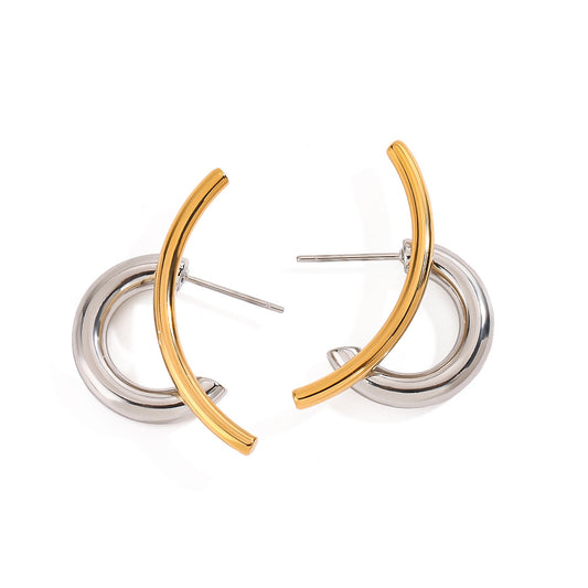 Lunar Arc Earrings