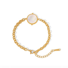 Opulent Circle Chain Bracelet