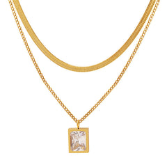 Janine Necklace - Gold Necklace | Waterproof & Tarnish-Free