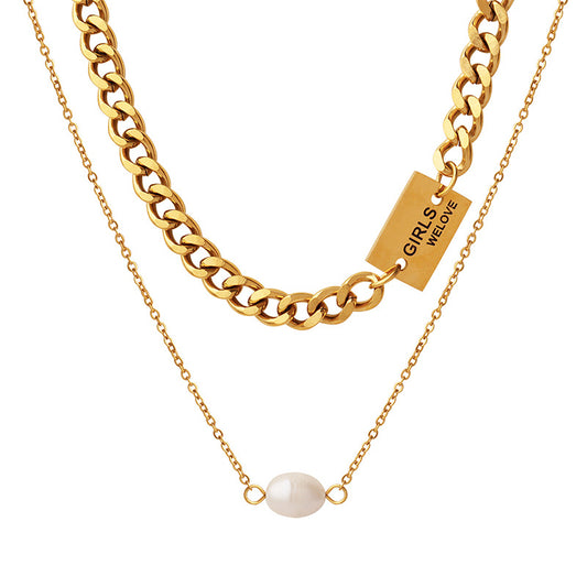 Radiant Double Layer Necklace