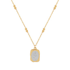 Flower Ridge Chain Necklace
