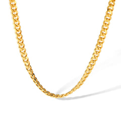Curb Necklace - Gold Necklace | Waterproof & Tarnish-Free