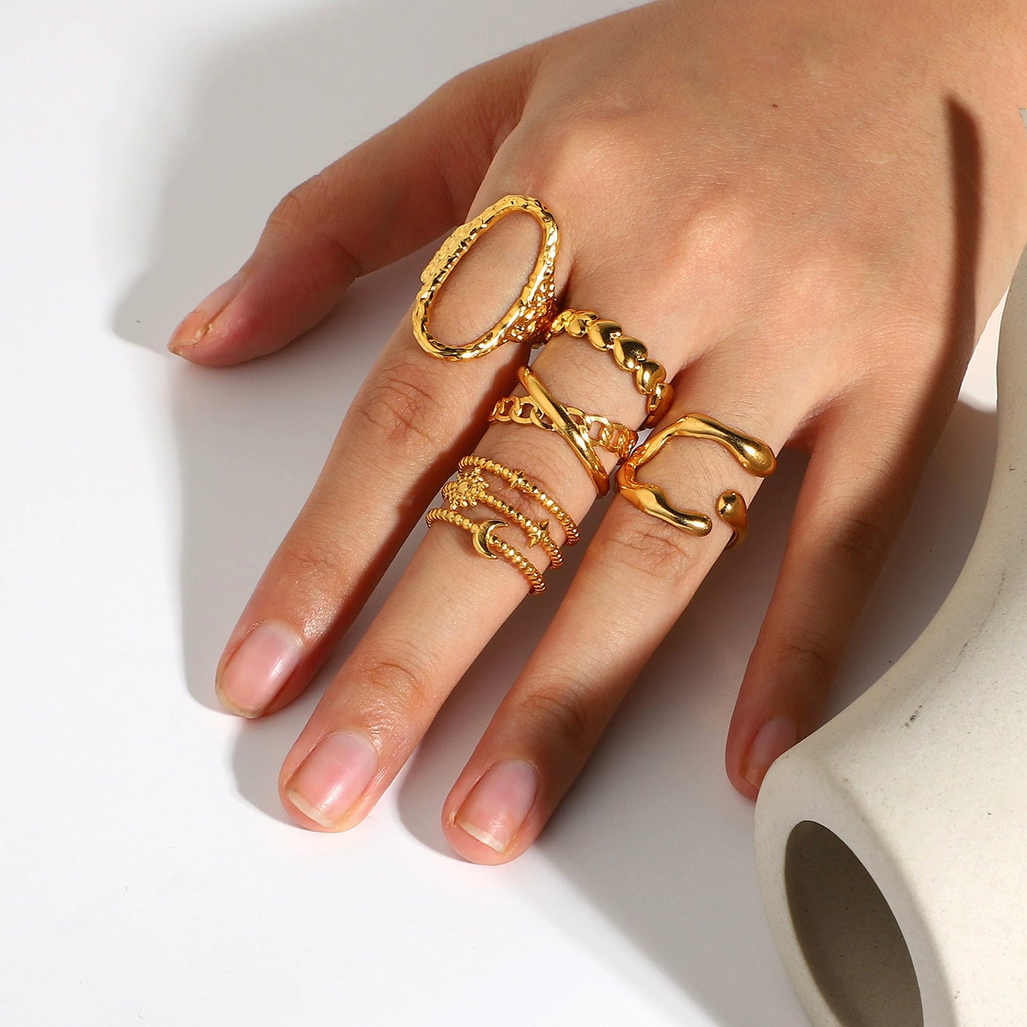 Tabitha Ring - Gold Ring | Waterproof & Tarnish-Free