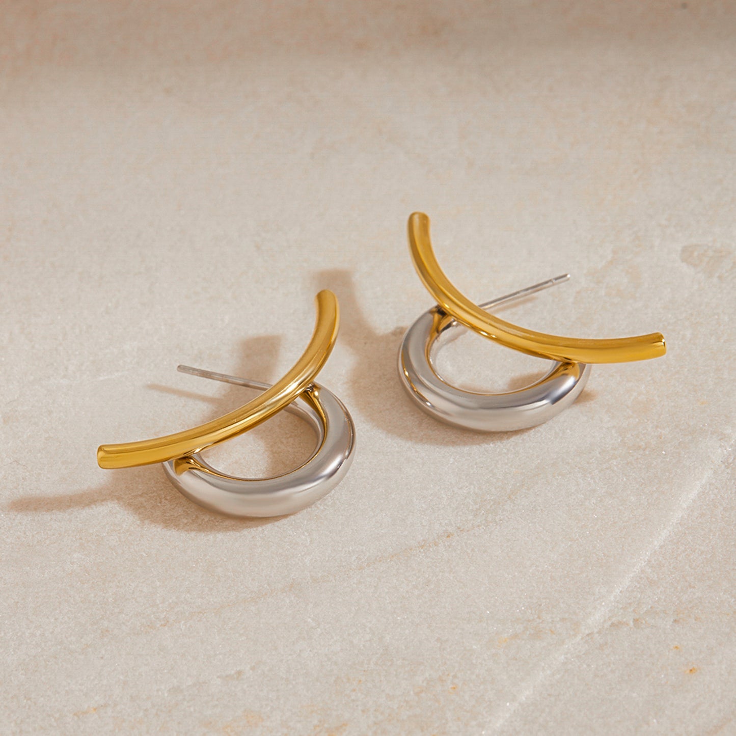 Lunar Arc Earrings