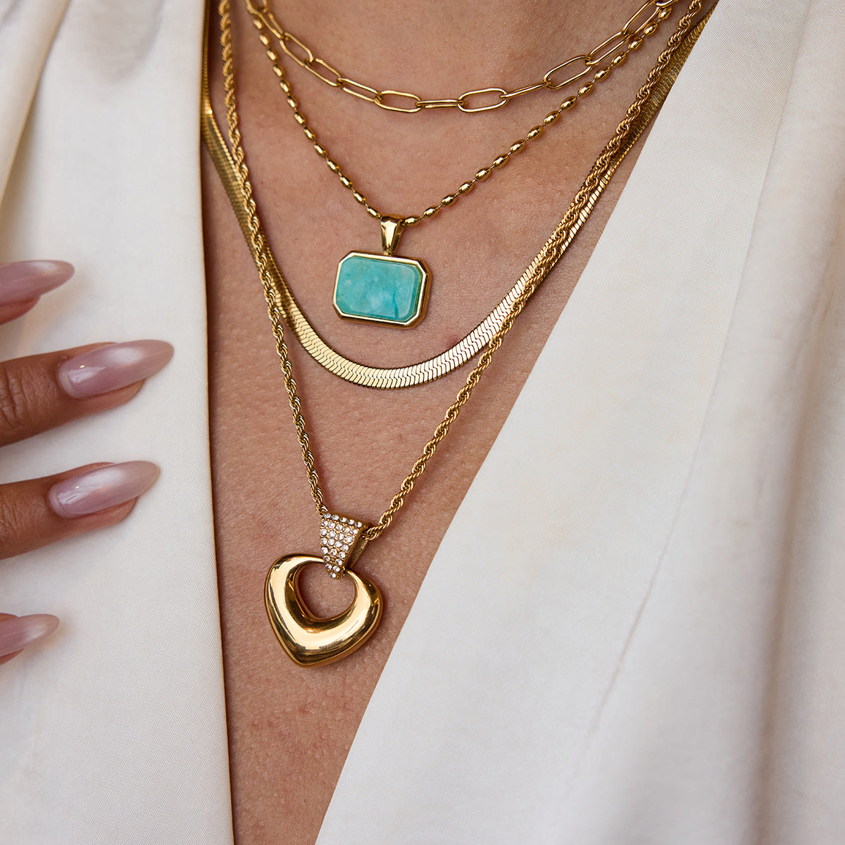 Radiant Heart Necklace