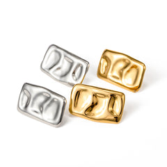 Rippled Aura Studs