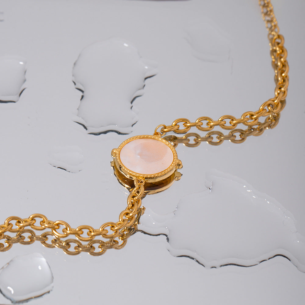 Opulent Circle Chain Bracelet