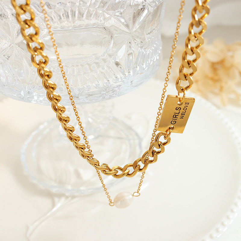 Radiant Double Layer Necklace