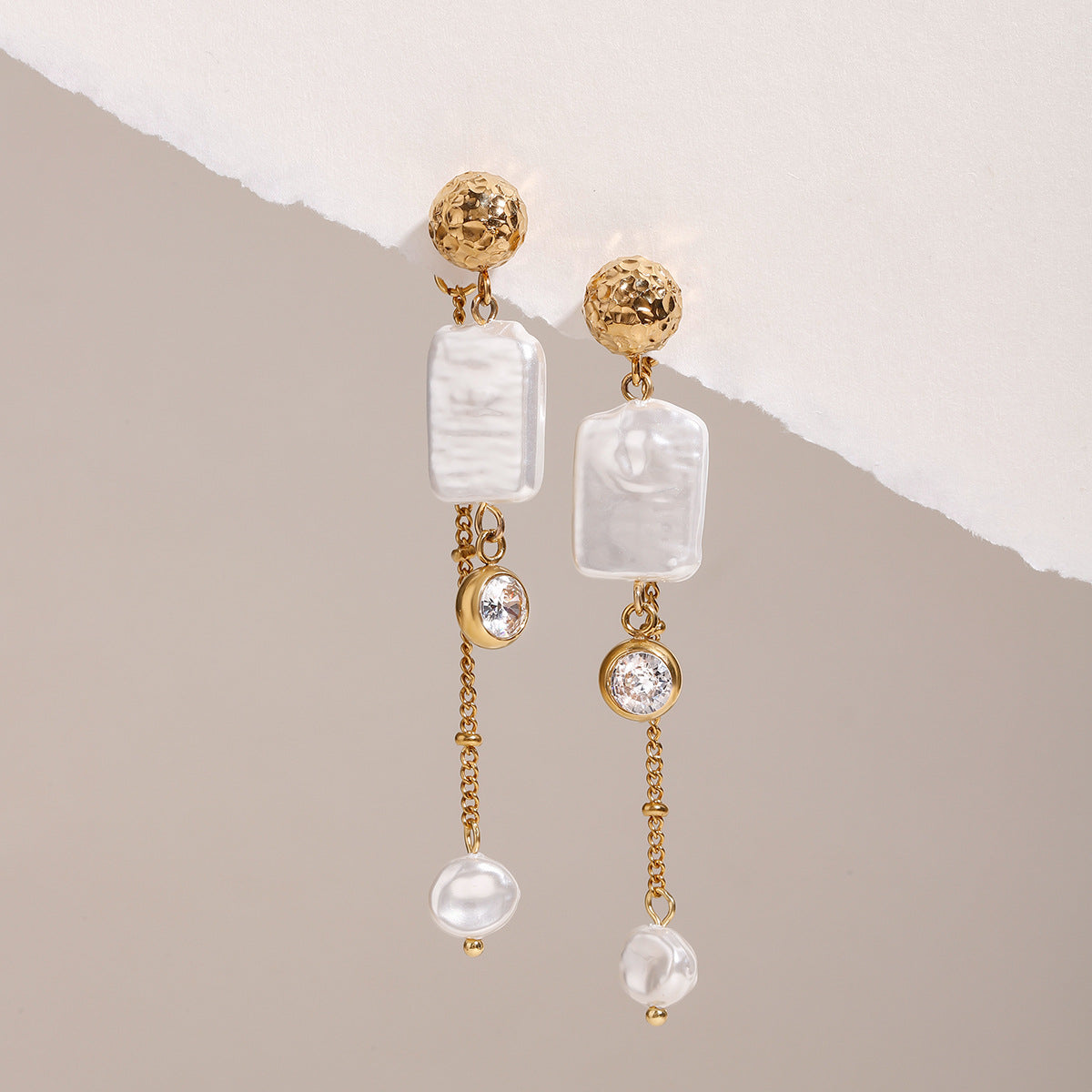 Opulent Pearl Dangles