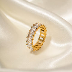 Tennis Chrystal Ring