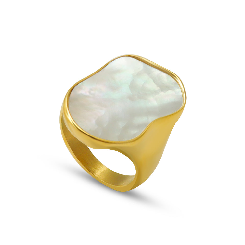 Marble Amoebic Ring