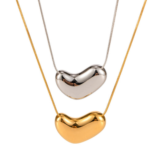 Solid Heart Necklace