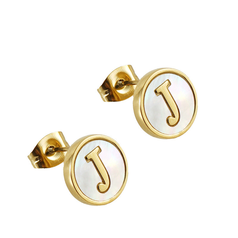 Alphabet Earring