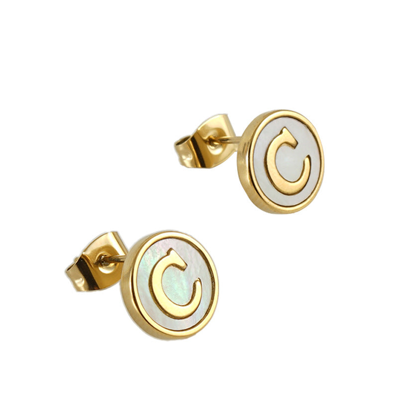 Alphabet Earring
