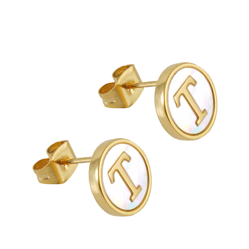 Alphabet Earring